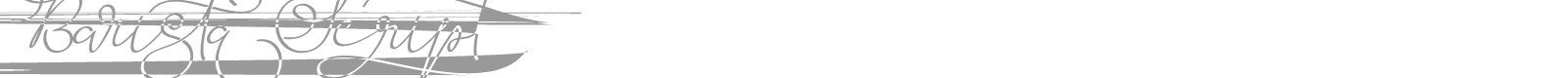 Barista Script font preview